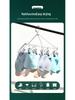 Stainless Steel Multi-Clip Drying Sock Hanger - 26 Clips