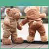 Teddy Bear Plush Toy Cute Sports Bear Sleep Pillow Gift For Girls