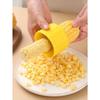 Stainless Steel Corn Stripping Tool Stainless Steel Corn Kernel Remover, Plastic Vegetable Peeler, Kitchen Gadget for Easy Meal Prep