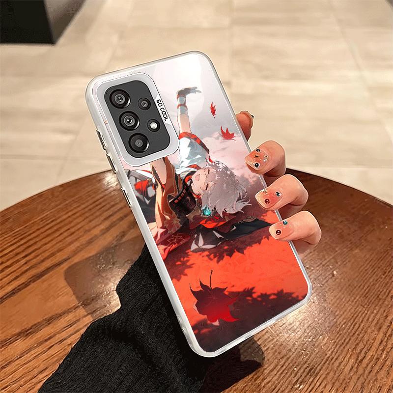 Genshin Impact Kazuha Soft Phone Case for Samsung A17 A16 A15 A14 A13 A57 A56 A55 A54 A53 A37 A36 A35 A34 A33 A26 A25 A24 A23 A5