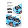 Simulation 1/32 Scale Porsche 911 Turbo S Alloy Racing Car Diecast Metal Model Children's Toy Kids Gift Birthday Present for Boys