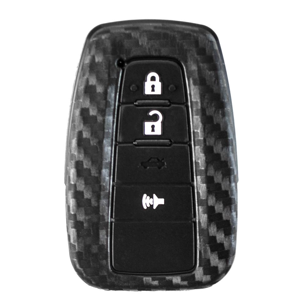 Silikon-Schlüsselanhänger-Schutzhülle für Toyota alle Serien für Camry/Camry Hybrid/C-HR Prius/Prius Prime86/GT86