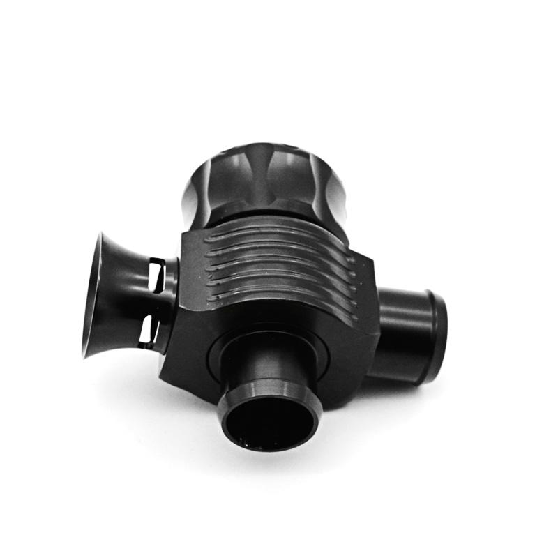 Universal Dual Port Blow Off Valve 25mm Black Diverter Valve Dump Valve BOV Blow Dump Blow Off Adaptor