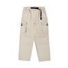 Camel Women's Fleece-Lined Straight-Leg Cargo Pants
