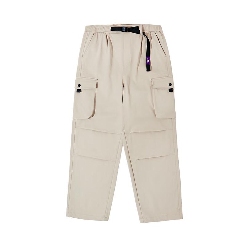 Camel Women's Fleece-Lined Straight-Leg Cargo Pants
