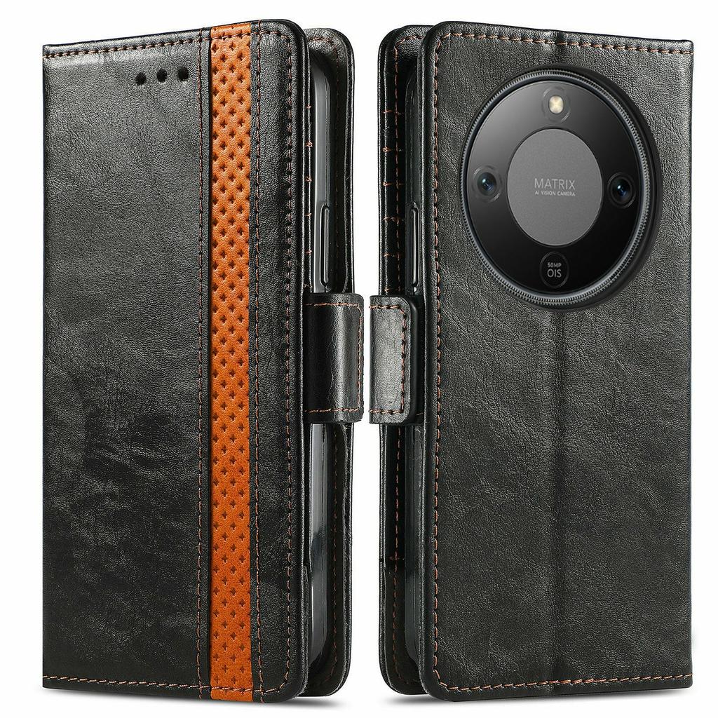 CASENEO For Honor X70 Pro 5G Phone Cases PU Leather Cover Stand with RFID Blocking Wallet