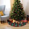 Snowflake Thick Christmas Tree Skirt Is Suitable For Holiday Party, Christmas Tree Decoration