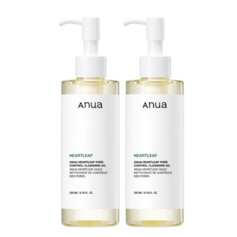 Anua Heartleaf Pore Control Cleansing Oil 200ml x2