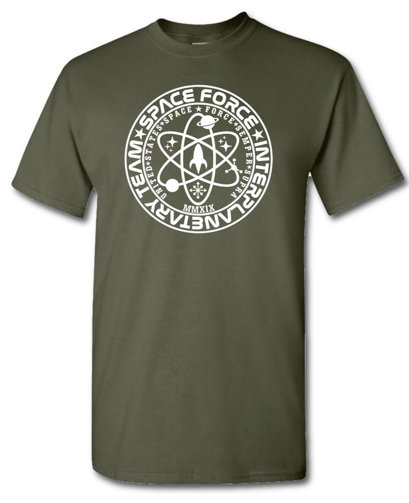 Space Force Interplanetary 2019 Shirt Brand New Multiple Sizes and Colors Unisex T-Shirt S