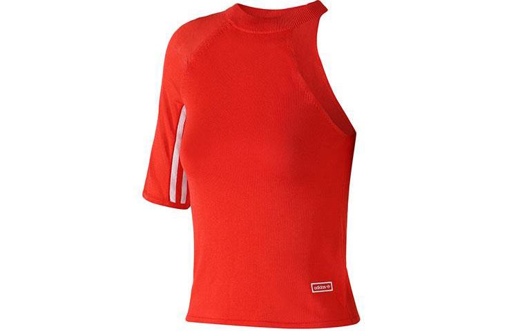 Adidas Originals Raglan Sleeve T Shirt Women s Red DU7872 36