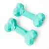 Rubber Pet Leaky Food Bone Toy Creative Pet Chew Toy  Shaped Bone Toys  Grinding Teeth