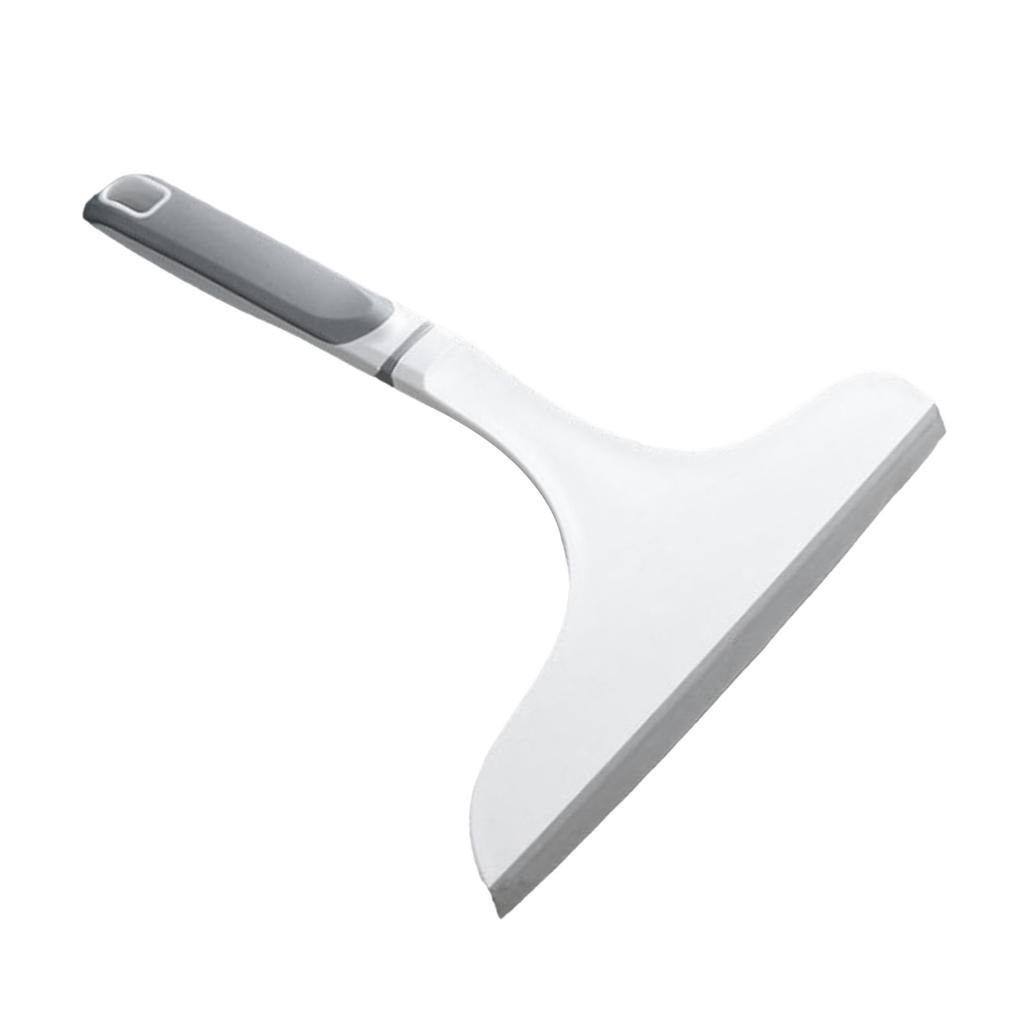 Glass Wiper for Window Shower Door Car Flexible Soft PP   Clean Tool with Curved Handle