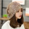 New Butterfly Flower  Women Hip-hop Cap Beanie Winter Slouch 5 Colors One Size Elastic  Slouchy Hat