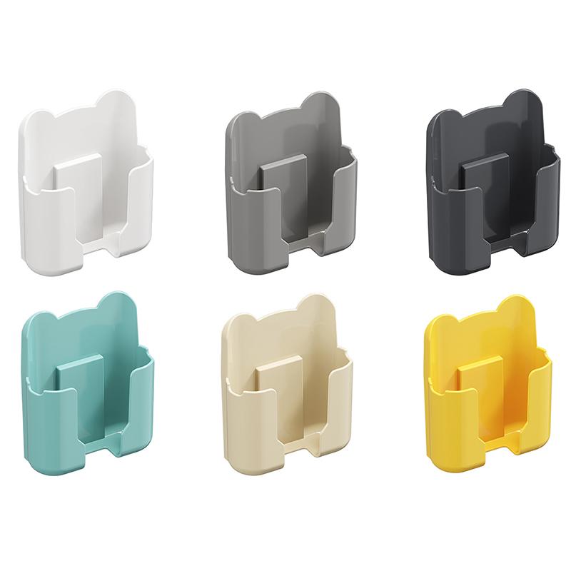 Uchwyt ścienny na telefon komórkowy Uniwersalny organizer do przechowywania telefonu komórkowego Pilot do telewizora Uchwyt wiszący do stacji ładującej