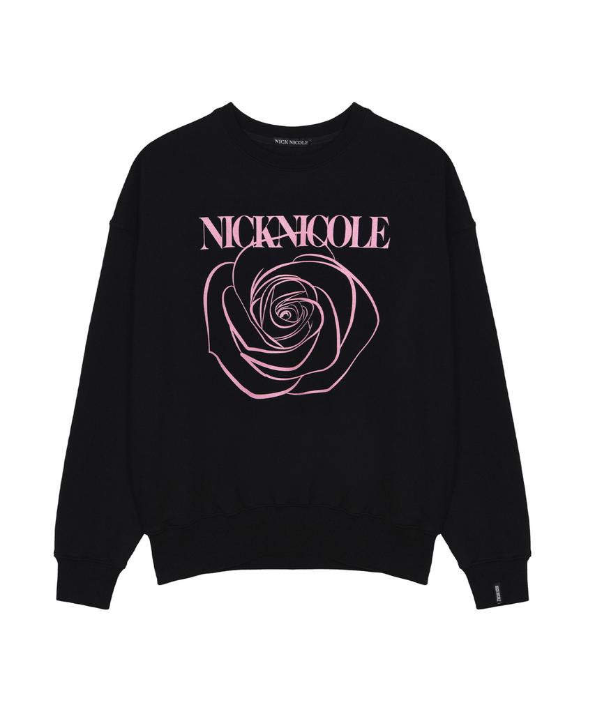 Nigaennikol Nicole Rose Printing Sweatshirt_12 Color