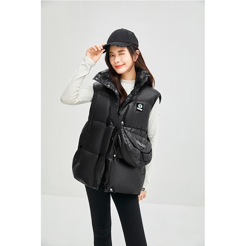 

YAYA Women s Hooded Duck Down Vest S