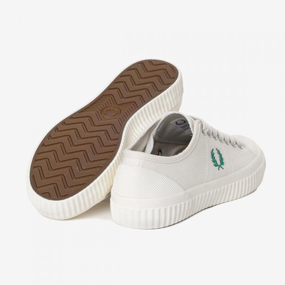 Fred Perry 23ss Unisex Sneakers Huz Low Canvas Leather Sfpu2314365 D06 