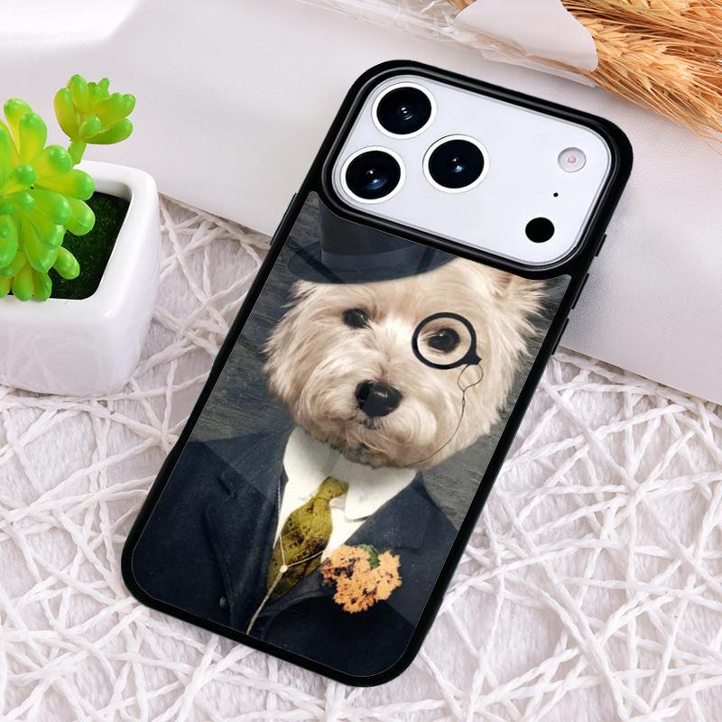 West Highland Terrier Westie Funda Shockproof Phone Case for iPhone 17 Air 16e 15 11 12 14 13 Pro Max Cover Coque