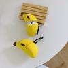 INS Three-dimensional Cartoon Banana AirPods Protective Cover for 1st Generation Apple Earphone Cover Silicone Anti