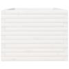 White Planting Box 90 X 60 X 45.5 Cm Solid Pine Wood