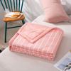 Polyester Quilt Summer Quilt Breathable Lightweight Comforter Soft Queen Blanket For Summer Machine Washable Skin-Friendly