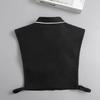 White Lapel Fake Collar for Womens Shiet Detachable Neck Collar Decorative Chiffon Chocker Female False Collar Accessories