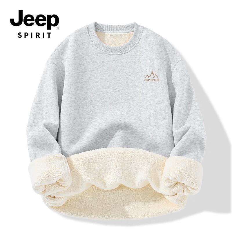 Унисекс зимний свитшот с круглым вырезом JEEP SPIRIT 4XL