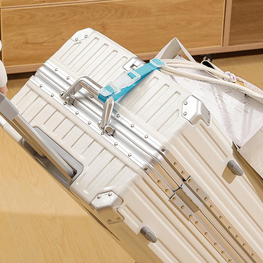 Colorful Luggage Straps For Suitcases Adjustable Suitcases Belts To Carry Bags Lock Buckle Travel Accessory 2024 Trend