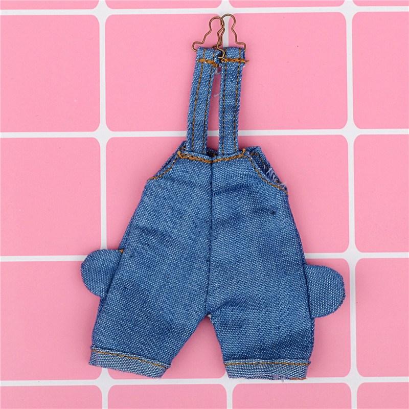 ob11 Baby Model Blue One Shoulder Overalls Casual Wear obitsu 11 Molly Gsc 1/12 BJD Doll Accessories Clothing BJD Baby Clothes