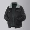 Corduroy Jacket Men's Cotton Jacket Men's Plus Velvet Thickened Lamb Velvet Winter Jacket New Style