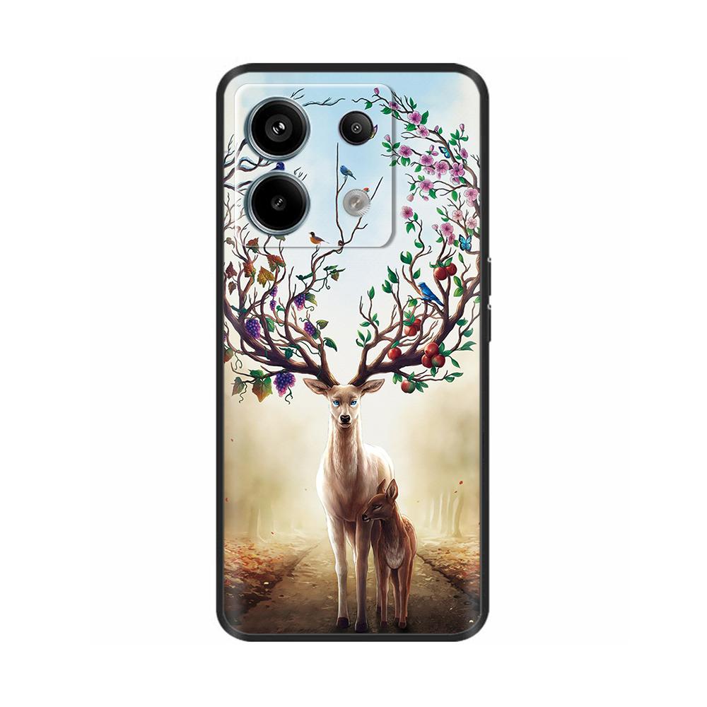 For Xiaomi Redmi Note 13 Pro Case Silicone Soft Back Cover For Redmi Note13 Note 13 Pro Plus 4G 5G Phone Cases Protective Shell