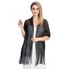 Sparkling Metallic Scarf Women Evening Dress Shawl Tassel Gold Silver Shiny Party Shawls Bridal Bridesmaid Wedding Boleros Wraps