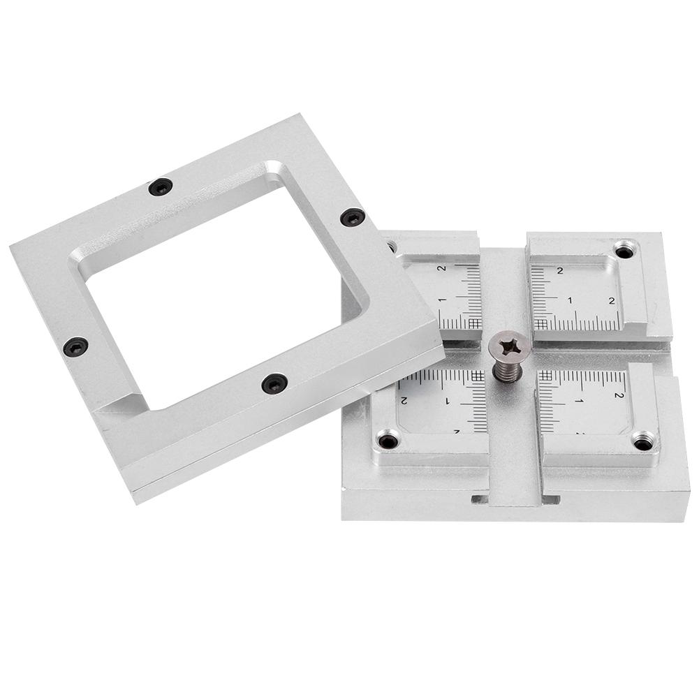 BGA Reballing Station Universal Fix Oțel Plasă Stencil Lipire Aluminiu Aliaj Kit HT?80H