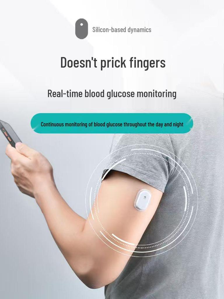 Silicon Dynamic Glucose Meter: 24-Hour Real-Time Monitoring, No Finger Pricking