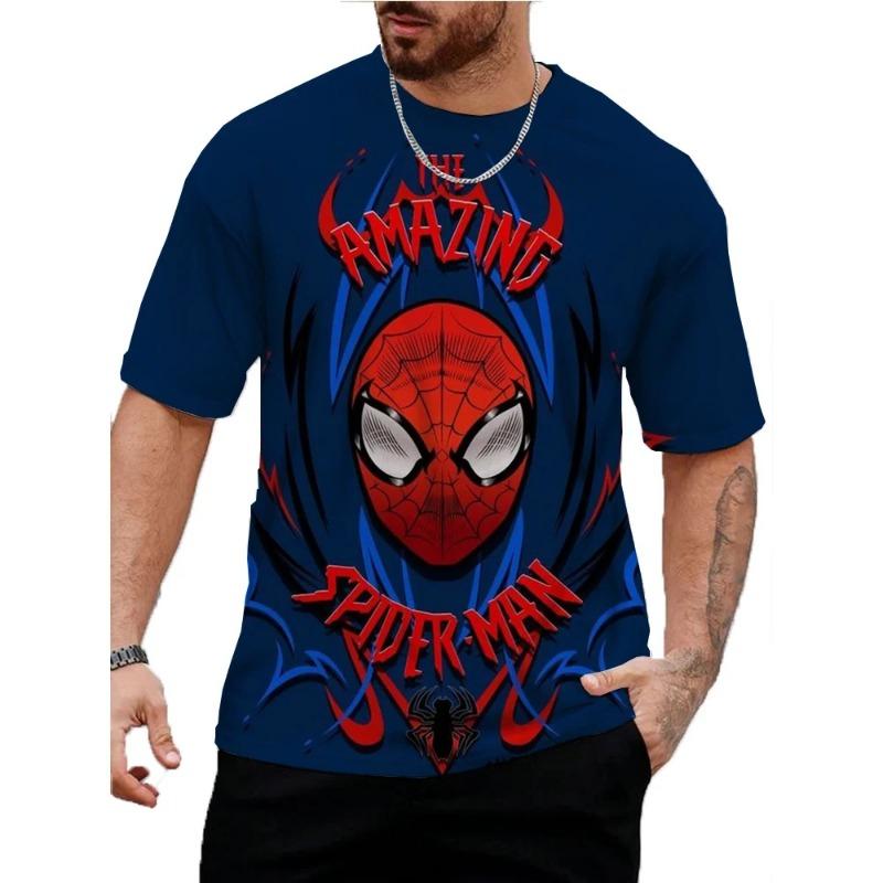 2026 summer 3D printed men's new T-shirt casual and comfortable Venom T-shirt men's short sleeved T-shirt men's clothing
