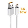 66W 65W 6A Super Dart Charger Cable Fast USB Type C Charging Data Cord for Xiaomi  Poco M3 X3 NFC F2 Mi 11 9 OnePlus Samsung Huawei OPPO