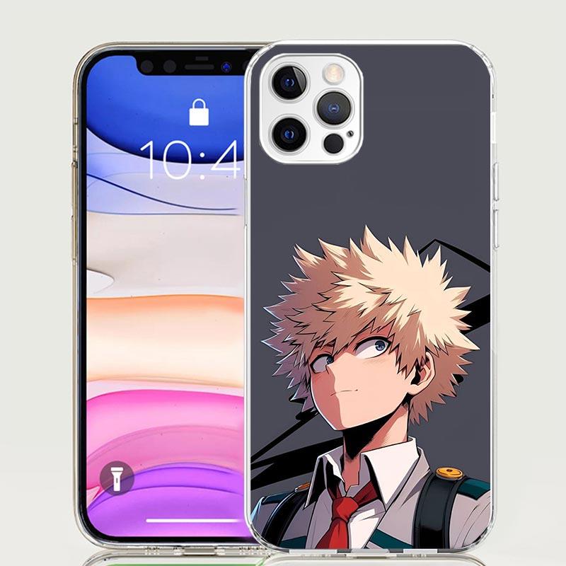 Bakugou Katsuki MHA My Hero Phone Case For iPhone 17 Air 16 15 Plus 11 14 Pro Max 13 Mini 12 7 8 + SE Pattern Art Customized Cov