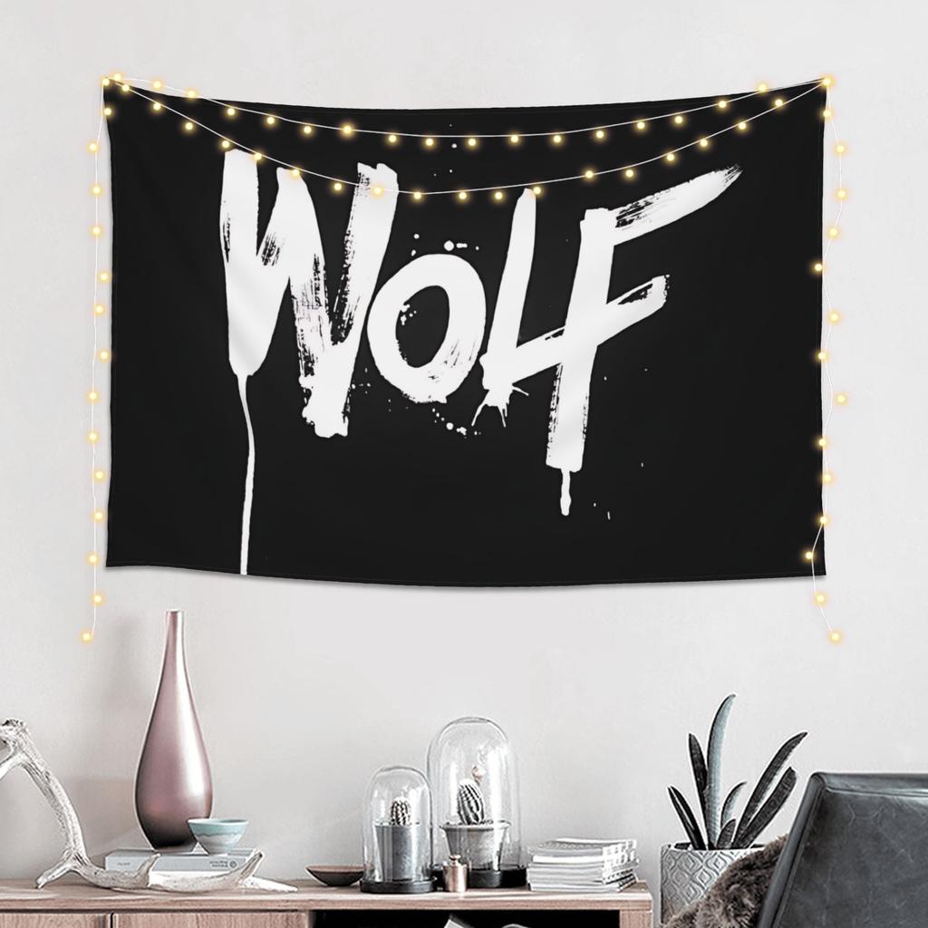 Cool WOLF Tapestry Room decoration Home Decoration Tapestry Decor Accessories Cute Room Decor