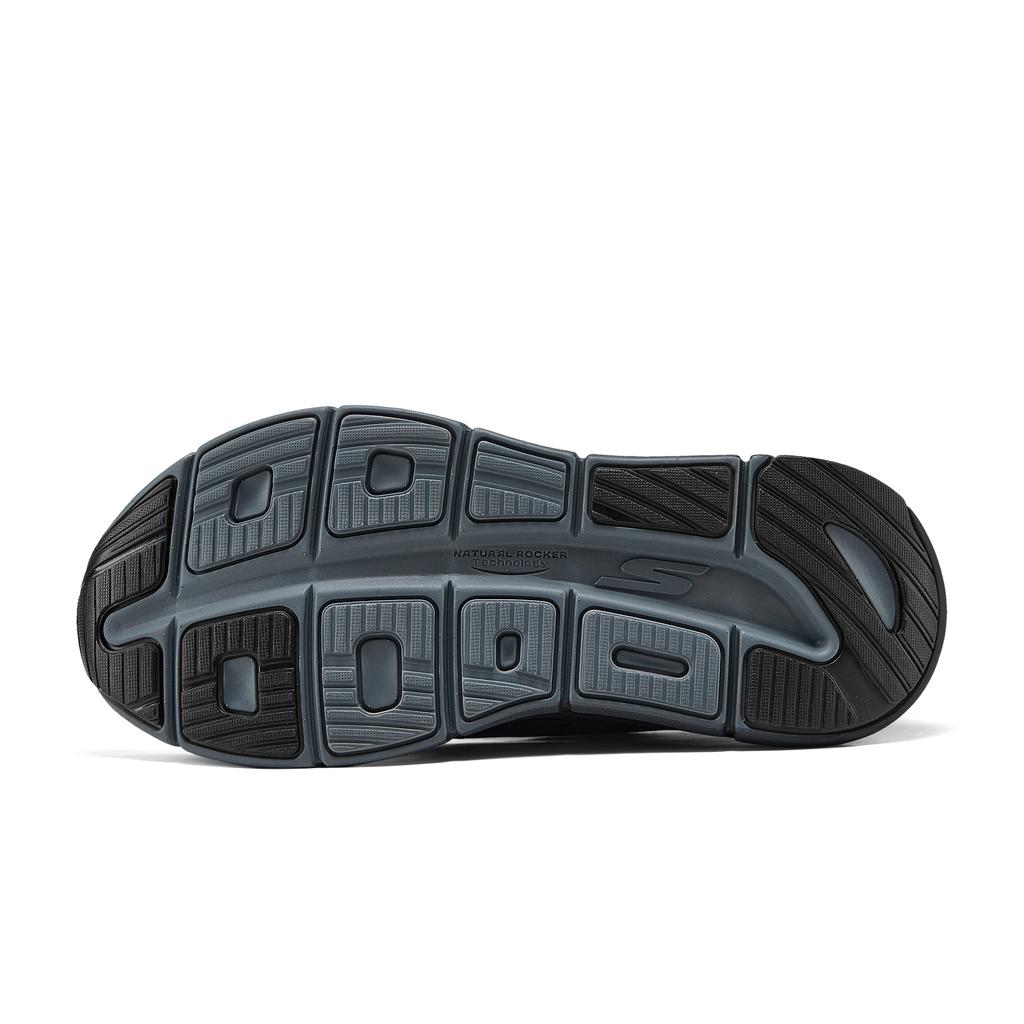 Skechers Lightweight Cushioning Support Running Shoes Men Sneaker Black 220530-BKGY