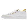 Reebok Club C Series Mid II Comfortable Versatile Low-Top Sneakers Unisex Sneakers White 100033036