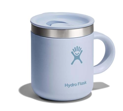 Closeable Coffee Mug, 6oz (177ml) Surf Design, Insulated for Hot or Cold Drinks (Official Japanese Product)