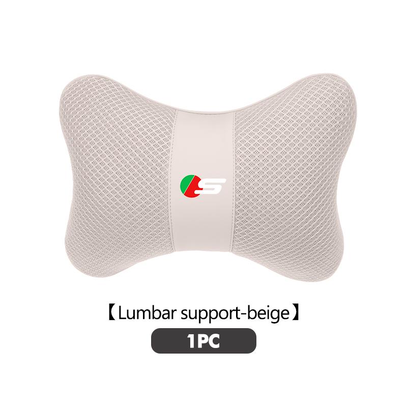 For Jaguar Car Seat Cover Breathable Headrest Neck Pillow Support Protection Cushion XF XJ XE XK S-Type F-Type X-Type F-Pace