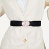 Elastic Elastic Belt Women'S Casual Dress Decorative Waist Seal Simple