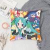 Anime Lucky Star Pillow Case Fashion Square Pillowcase Bedroom Sofa Room Ins Decoration Leisure