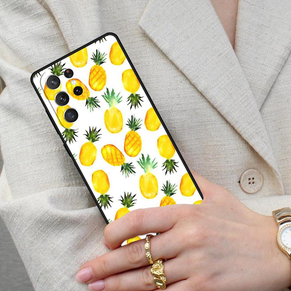 Summer pineapple Cell Phone Case for Samsung Galaxy S26 Ultra S25 S24 S23 S22 S21 S20 Note10 Cover