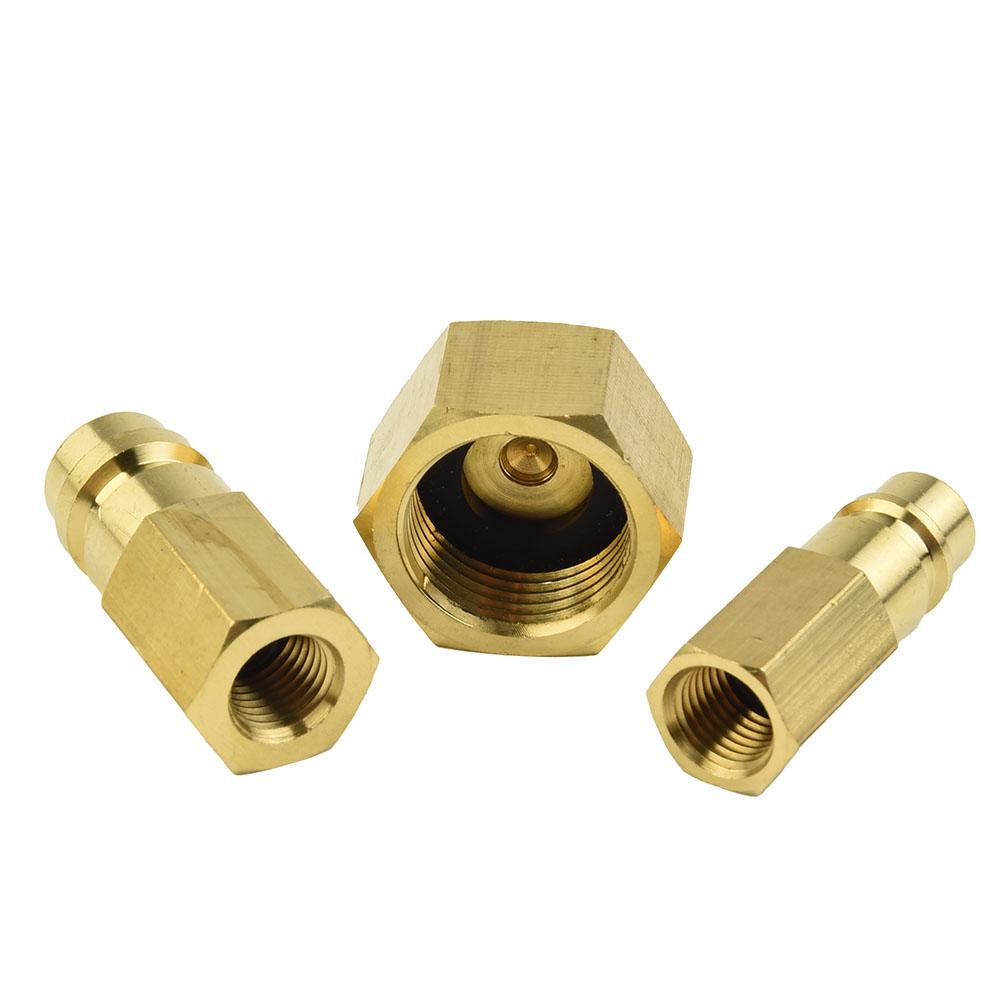 

Convenient Adaptation For R134A 14 SAE Thread W21 8 To 14 SAE Adapter Set Suitable for Vehicle/Automotive Air Conditioning China Mainland