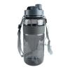 Sports Water Bottle Leakage Proof Detachable Silicone Straw Portable Drinking Bottle with Handle