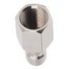 1/8 Inch Bspp Female Thread Fitting 304 Stainless Steel Female Straight Coupling Adapter for CO2