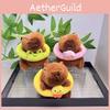 Capybara Stylish Plush Pendant Keychain Adorable Stuffed Animal For Decoration Bag