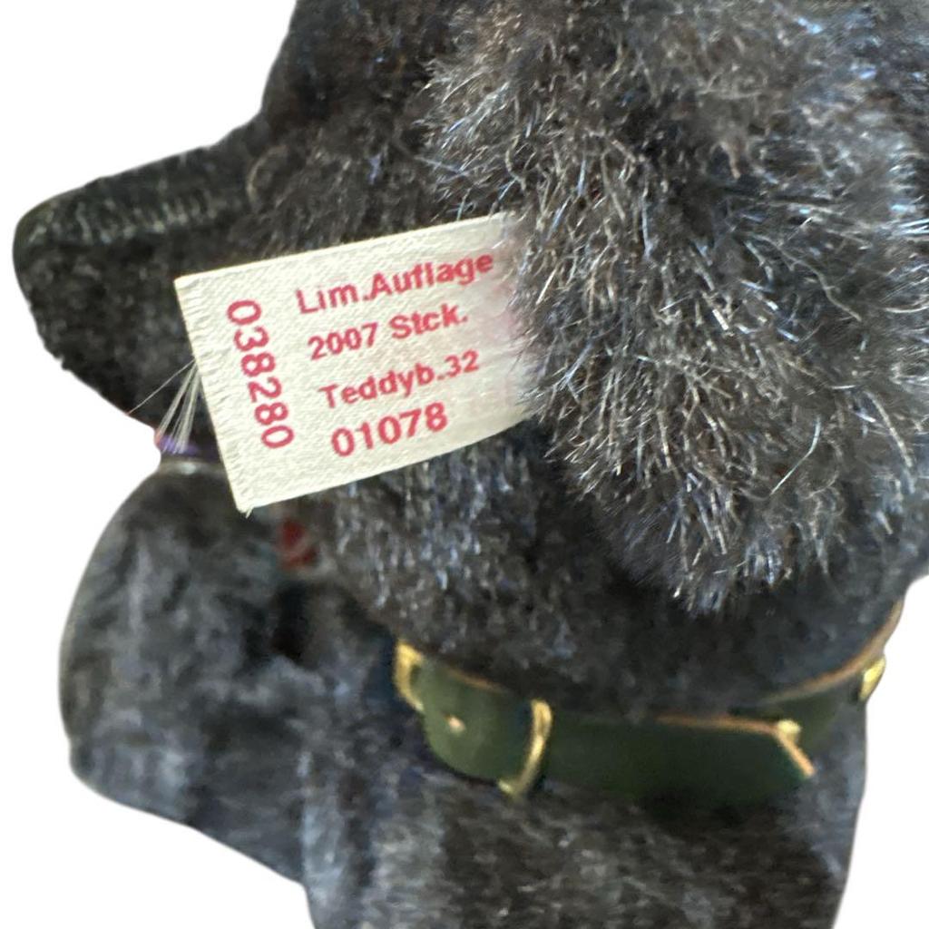 [USED] Rare Steiff Teddy Bear, Limited To 2007 Pieces, Made of Alpaca, Made In Germany
